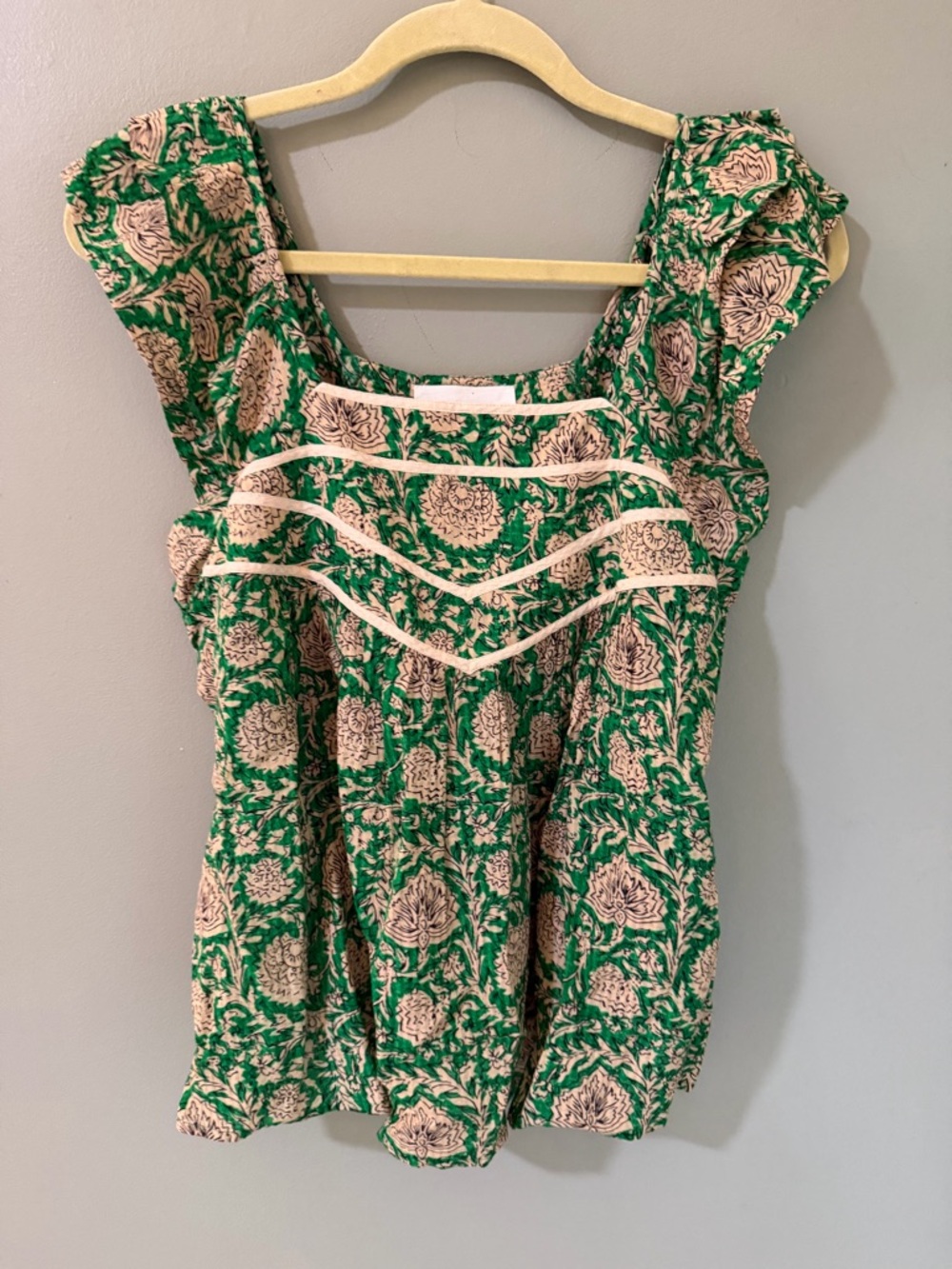 ba&sh
Peio Printed Ruffled Top size medium - Picture 2 of 6